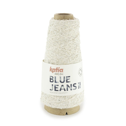 Katia Blue Jeans breigaren in ecru - duurzaam en stijlvol