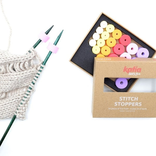 Katia breinaaldstoppers set – Kleurrijke EVA naaldstoppers voor bescherming