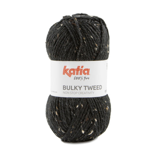 Katia Bulky Tweed breigaren in kleur 202 - perfect voor winterprojecten