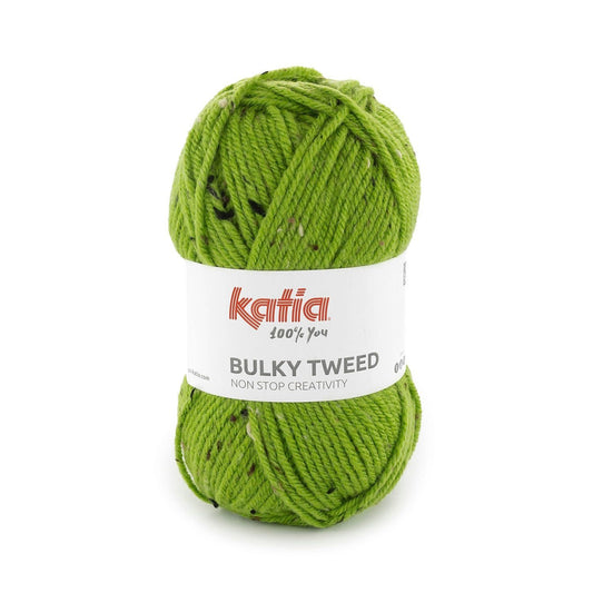 Katia Bulky Tweed breigaren in kleur 222 - stoer gespikkeld garen