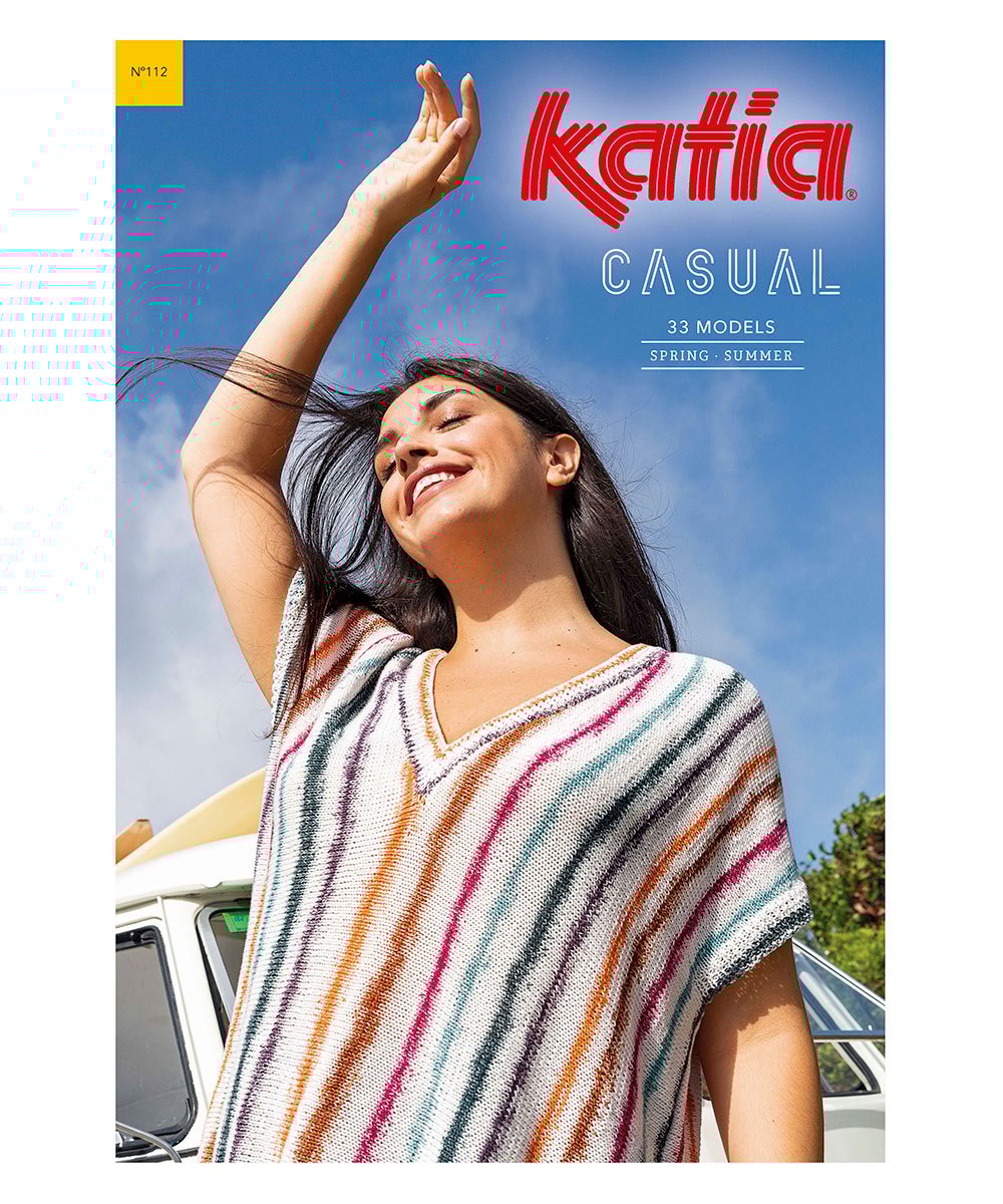 Katia Casual 112 tijdschrift - 32 breipatronen voor buiten en macramé