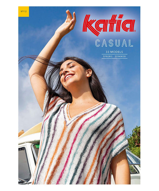 Katia Casual 112 tijdschrift - 32 breipatronen voor buiten en macramé