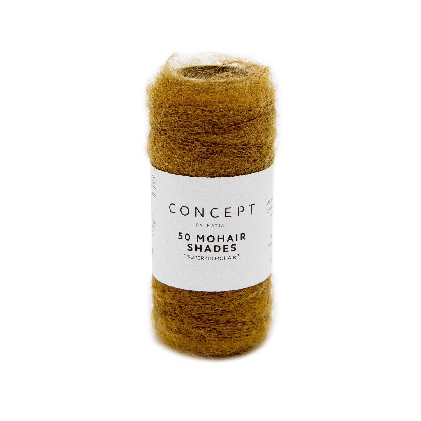 Katia Concept 50 Mohair Shades in camel - luxe haakgaren voor warme accessoires
