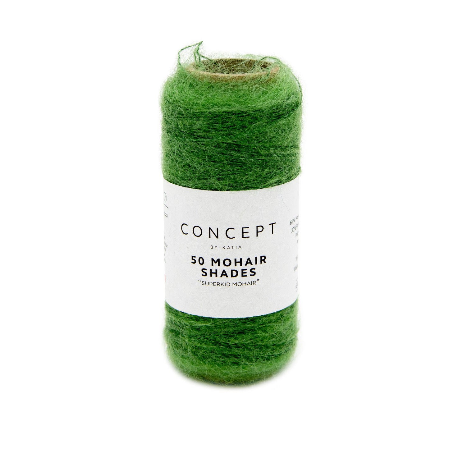 Katia Concept 50 Mohair Shades in munt - zachte breigaren voor delicate projecten