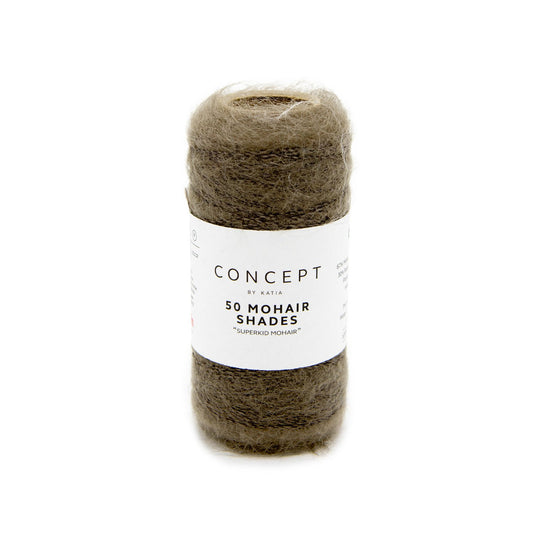 Katia Concept 50 Mohair Shades in nerts - zachte breigaren voor luchtige sjaals