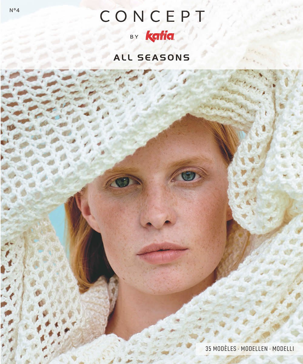 Katia Concept All Seasons 4 tijdschrift - 35 patronen voor breien en haken