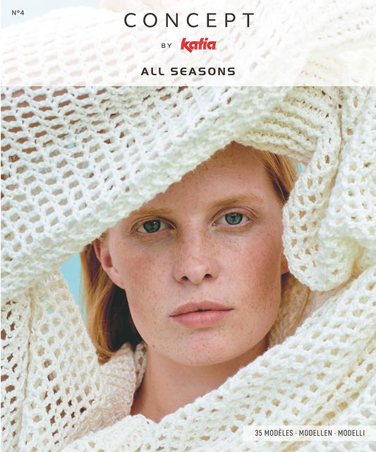 Katia Concept All Seasons 4 tijdschrift - 35 patronen voor breien en haken