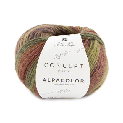 Katia Alpacolor Alpaca garen in kleur 108 - perfect voor comfortabele kleding