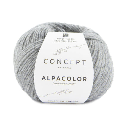 Katia Alpacolor Alpaca garen in kleur 2 - zacht en stevig voor winterkleding