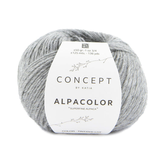Katia Alpacolor Alpaca garen in kleur 2 - zacht en stevig voor winterkleding