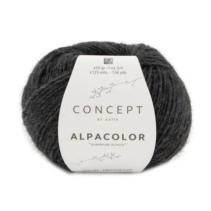 Katia Alpacolor Alpaca garen in kleur 3 - ideaal voor mutsen en sjaals