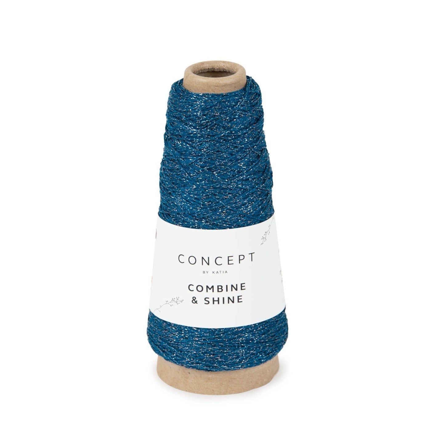 Katia Concept Combine & Shine in kleur 60 - glanzend meeloopgaren voor breien en haken