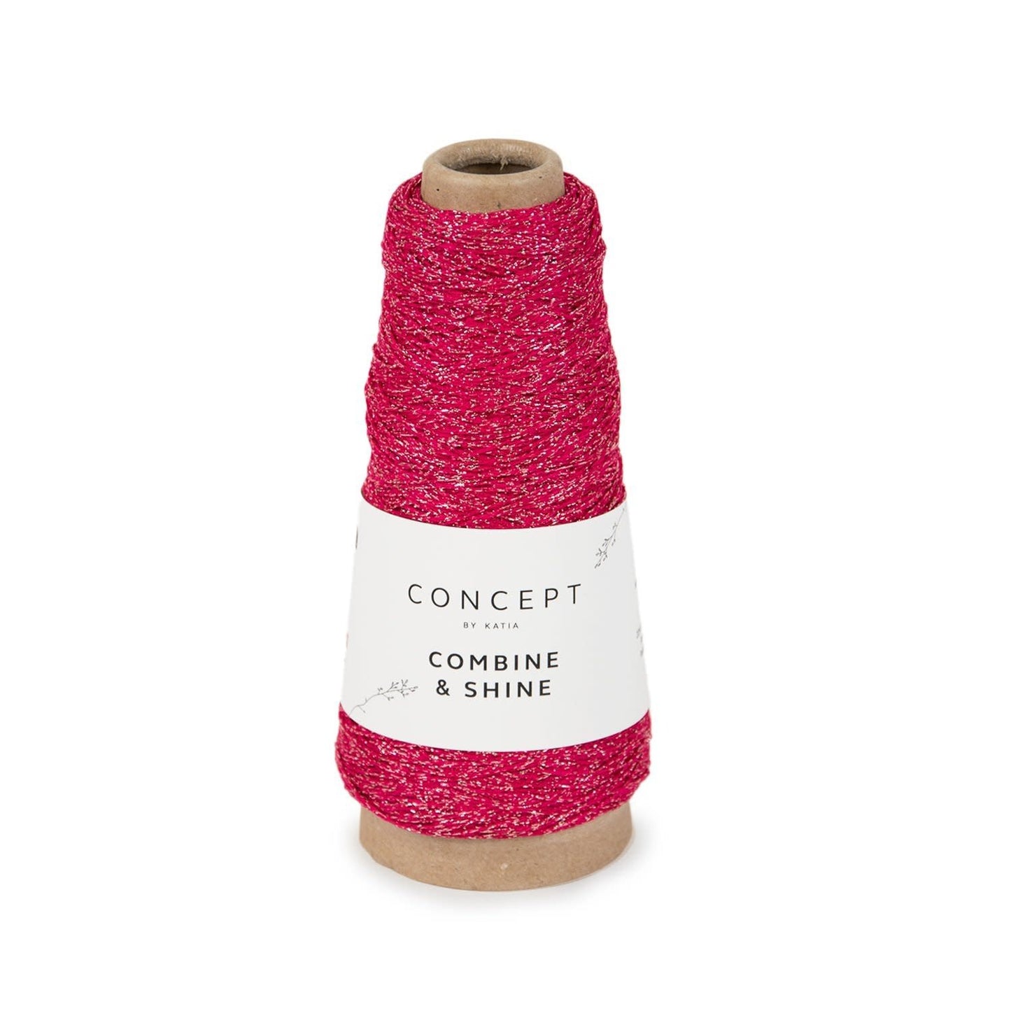Katia Concept Combine & Shine in kleur 80 - glanzend meeloopgaren voor breien en haken