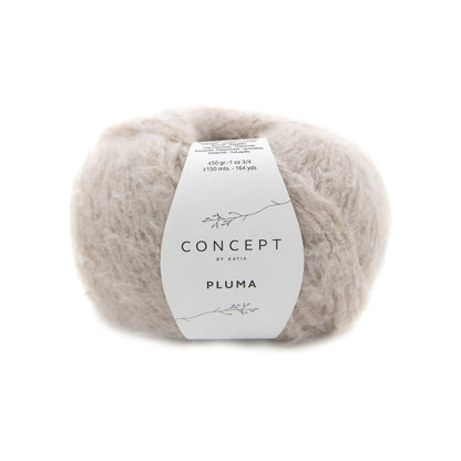 Katia Concept Pluma in 72 bleekrood - zachte textuur voor comfortabele kleding