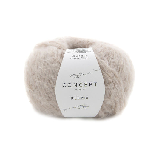 Katia Concept Pluma in 72 bleekrood - zachte textuur voor comfortabele kleding