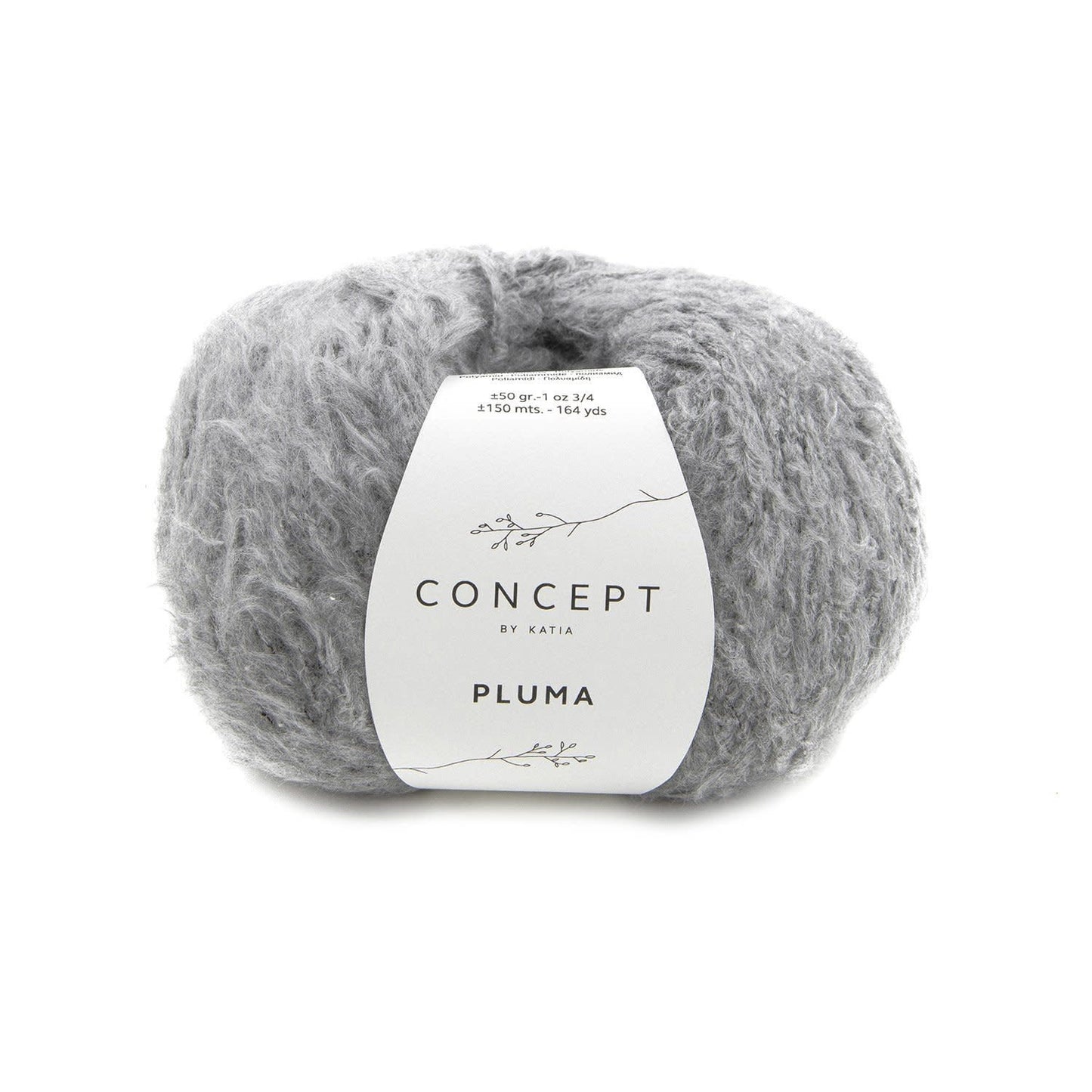Katia Concept Pluma in 79 grijs - perfect voor zachte kledingstukken