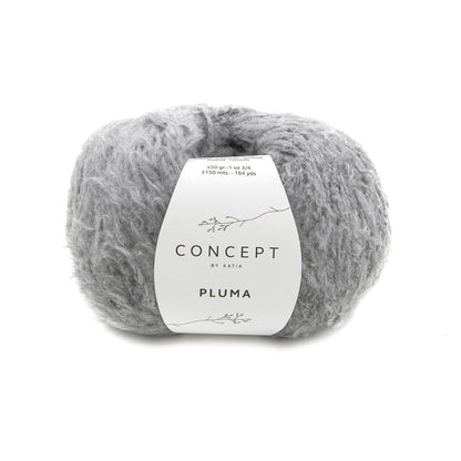 Katia Concept Pluma in 79 grijs - perfect voor zachte kledingstukken