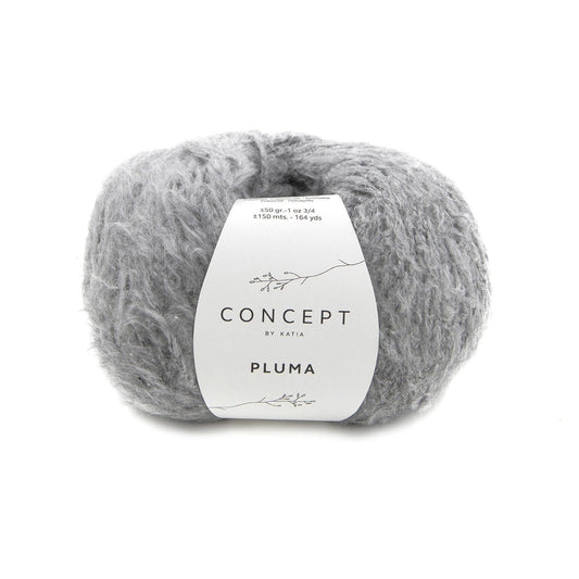 Katia Concept Pluma in 79 grijs - perfect voor zachte kledingstukken