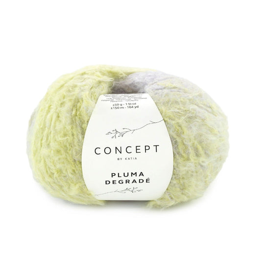 Katia Concept Pluma Degradé 200 - zachtheid en luxe in één garen