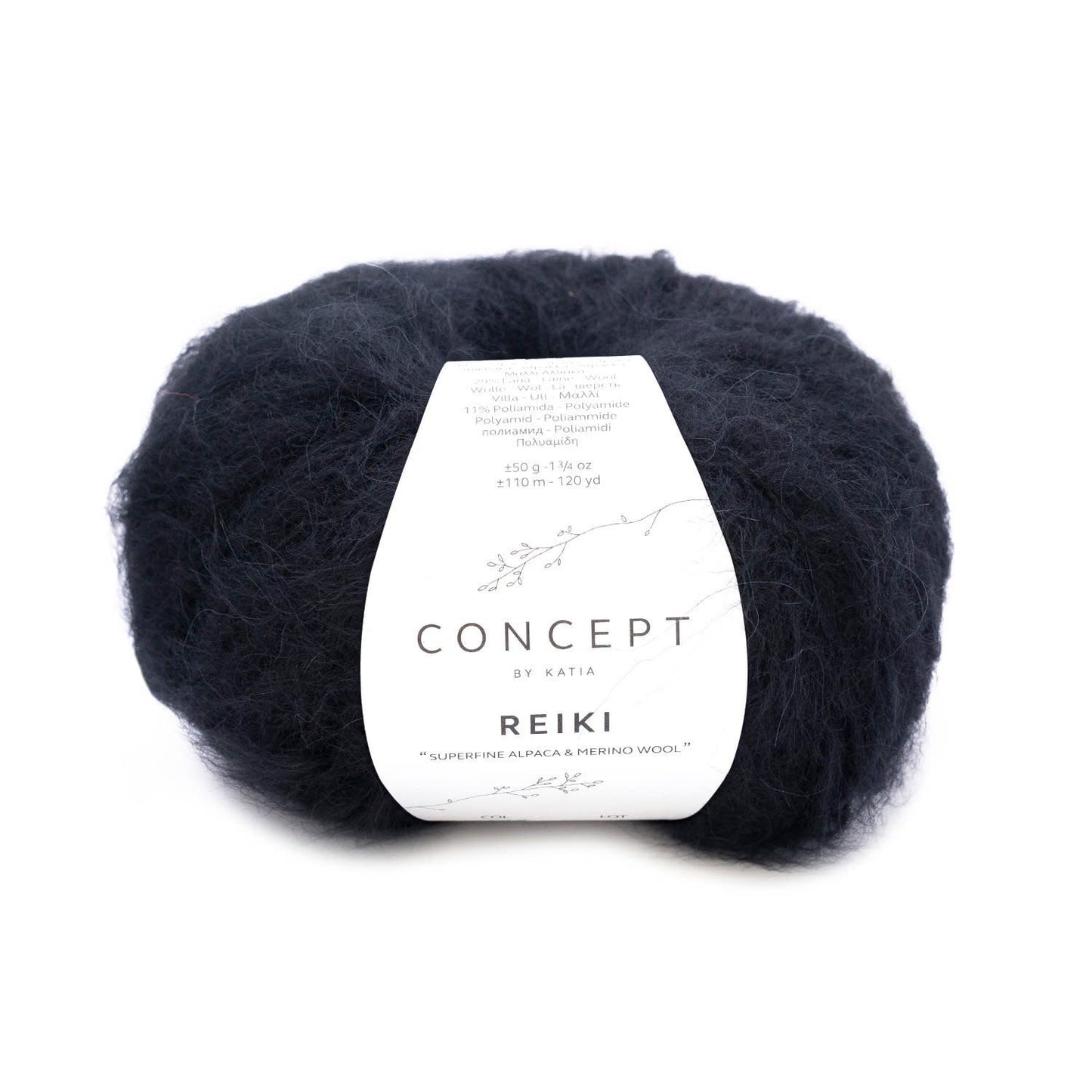 Katia Concept Reiki breigaren wit - luxe Alpaca Merinowol mengsel