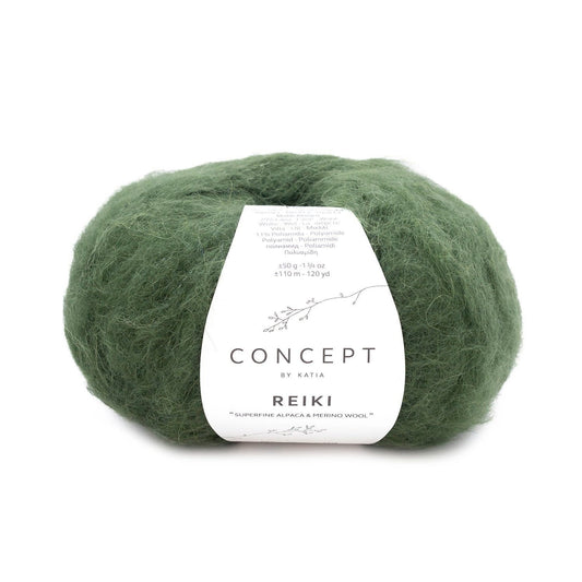 Katia Concept Reiki breigaren wit - luxe Alpaca Merinowol mengsel