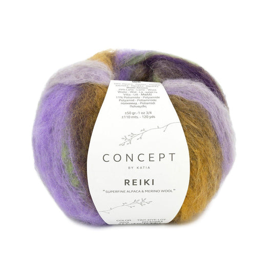Katia Concept Reiki breigaren turquoise - perfect voor brei-projecten