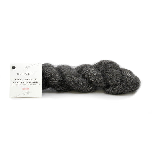 Katia Concept Silk Alpaca Natural Colors in nerts - perfect voor mouwloze vesten