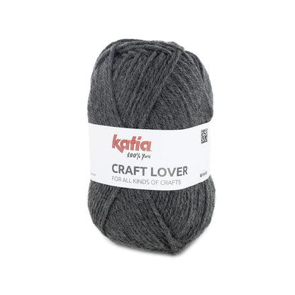 Katia Craft Lover haakgaren donkergrijs - veelzijdig garen voor gebreide truien