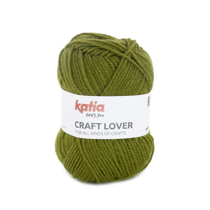 Katia Craft Lover sokkengaren grasgroen - ideaal voor mutsen en kindershirts