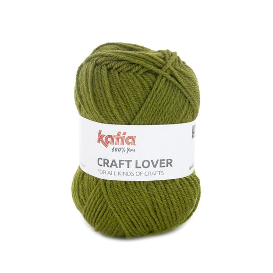 Katia Craft Lover sokkengaren grasgroen - ideaal voor mutsen en kindershirts