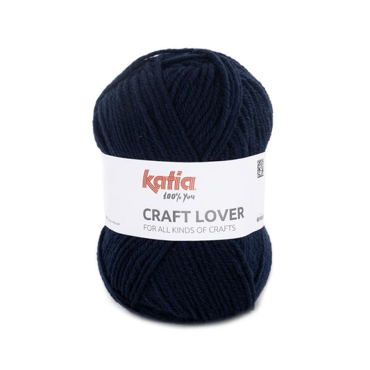 Katia Craft Lover sokkengaren donkerblauw - eenvoudig te wassen bij 30 graden