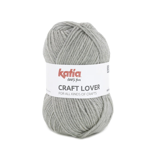 Katia Craft Lover breigaren lichtgrijs - vrolijke kleuren voor unieke stukken
