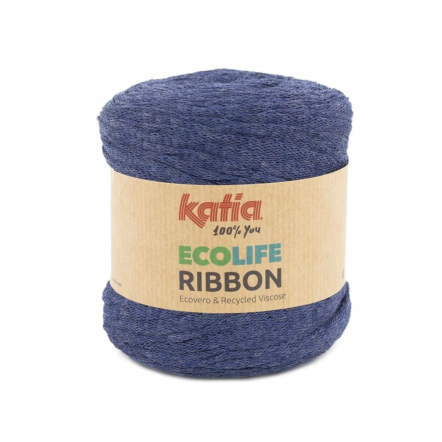 Katia Ecolife Ribbon jeans – Trendy lintgaren voor breien en haken