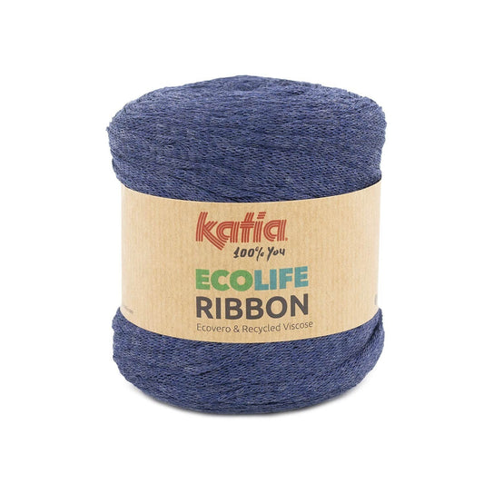 Katia Ecolife Ribbon jeans – Trendy lintgaren voor breien en haken