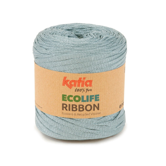 Katia Ecolife Ribbon lichtjeans – Milieuvriendelijk lintgaren voor breien en haken