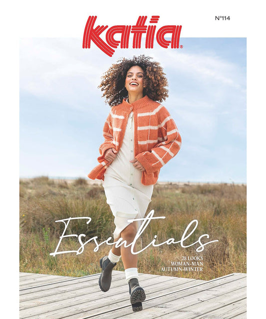 Katia Essentials 114 Magazine - gedrukt tijdschrift met brei- en haakpatronen