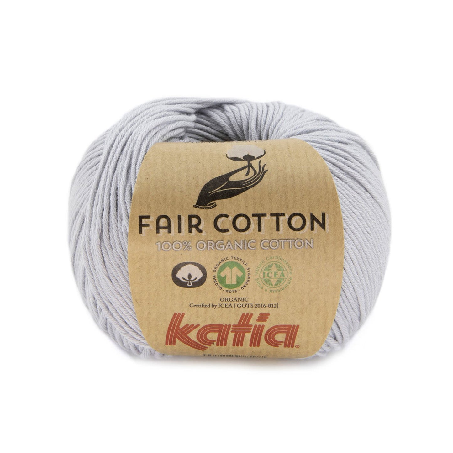 Katia Fair Cotton breigaren grijs – milieuvriendelijk katoen voor comfortabele projecten