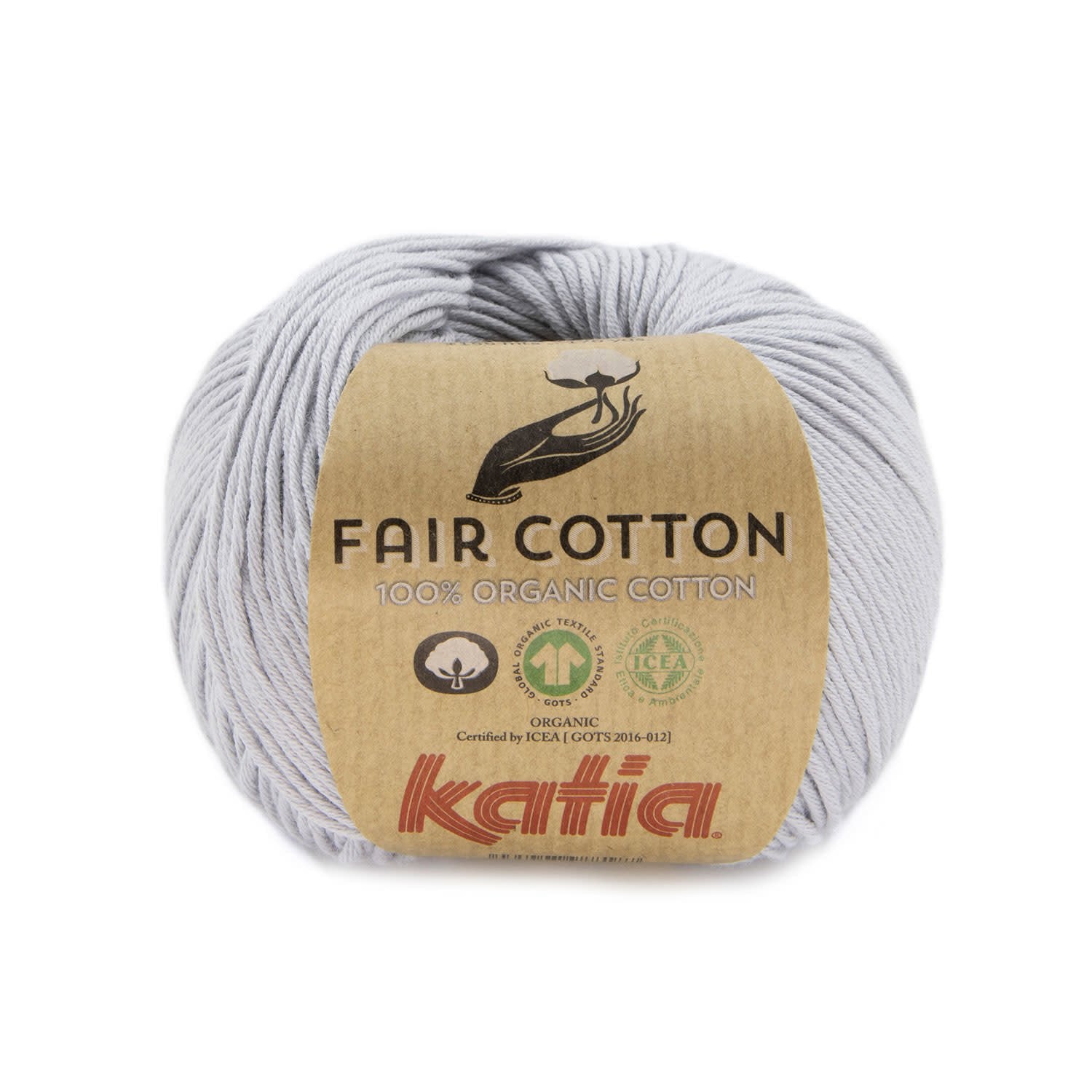 Katia Fair Cotton breigaren grijs – milieuvriendelijk katoen voor comfortabele projecten