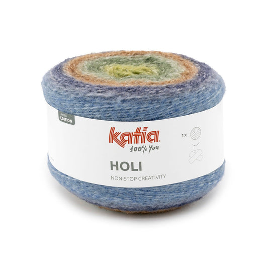 Katia Holi breigaren kleur 503 – speels en warm gemêleerd garen voor winterprojecten