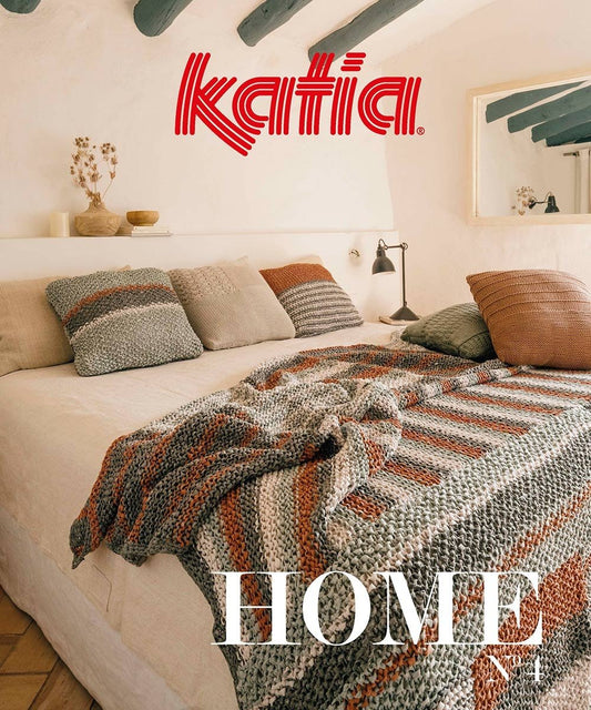 Katia Home nr. 4 tijdschrift met 24 brei- en haakpatronen voor huis en tuin