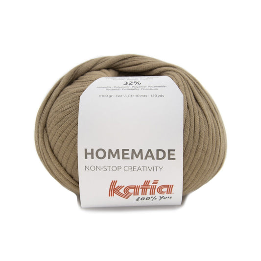 Katia Homemade breigaren in kleur 109 - 68% katoen, 32% polyamide voor woonaccessoires