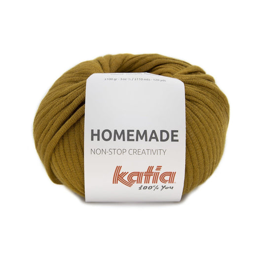 Katia Homemade breigaren in kleur 110 - 68% katoen, 32% polyamide voor woonaccessoires