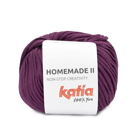 Katia Homemade 2 breigaren in kleur 114 - 68% katoen, 32% polyamide voor woonaccessoires