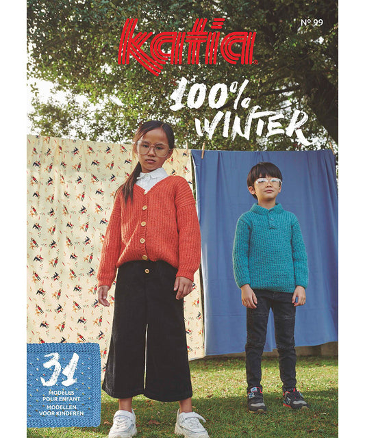 Katia Kids Winter 99 tijdschrift - brei- en haakpatronen voor kinderen