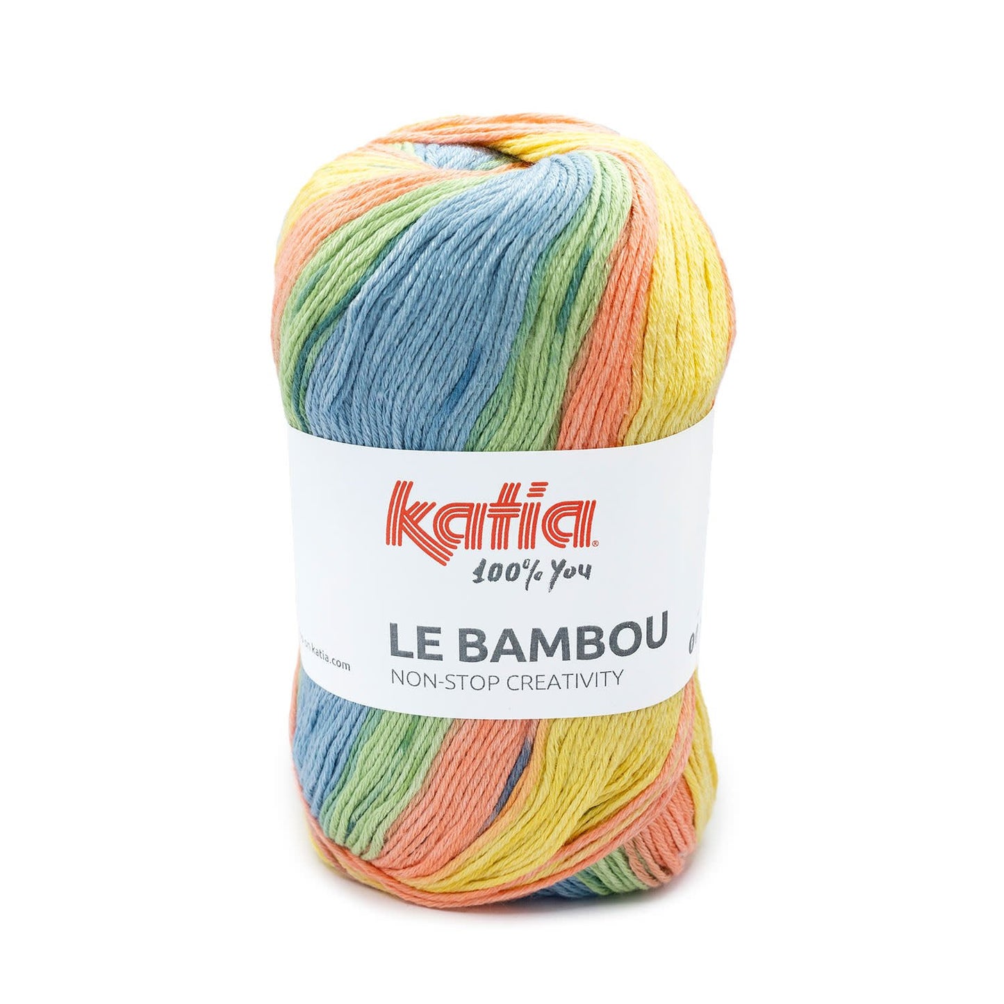 Katia Le Bambou haakgaren kleur 100 – zacht katoen-viscose mengsel voor zomerse kleding