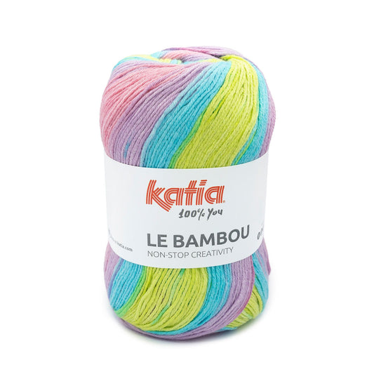Katia Le Bambou haakgaren kleur 101 – ideaal voor ademende zomeroutfits
