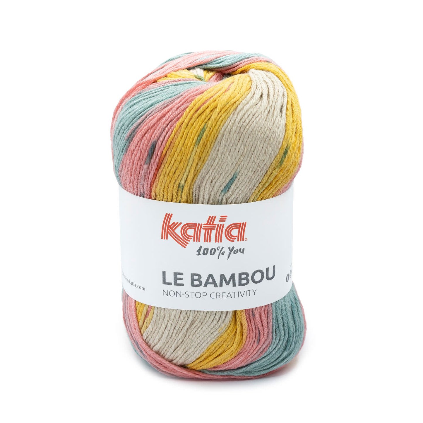 Katia Le Bambou haakgaren kleur 102 – perfect voor lichte, comfortabele kleding