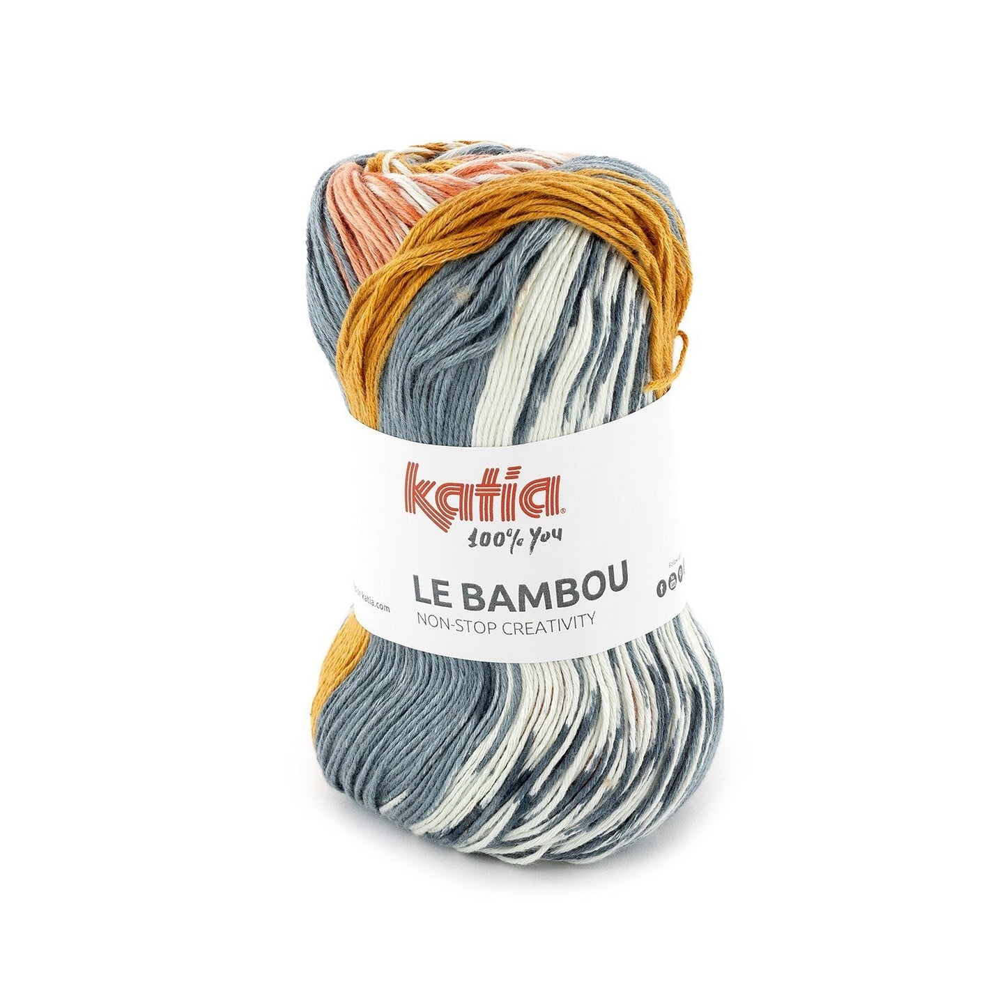 Katia Le Bambou haakgaren kleur 200 – zacht katoen-viscose mengsel voor zomerse kleding