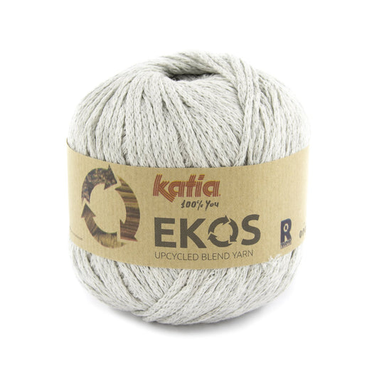 Katia New Ekos breigaren lichtgrijs – milieuvriendelijk garen voor creaties