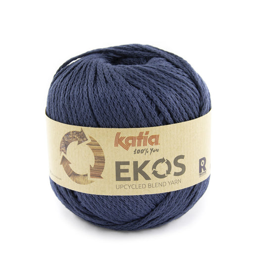 Katia New Ekos breigaren marineblauw – duurzaam garen voor stylische creaties